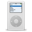 iPod (white) Icon 32x32 png